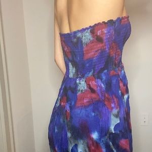 Maxi tie dye dress
